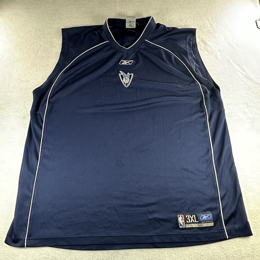 Vintage Dallas Mavericks Reebok Jersey Blue NBA Basketball Size 3XL